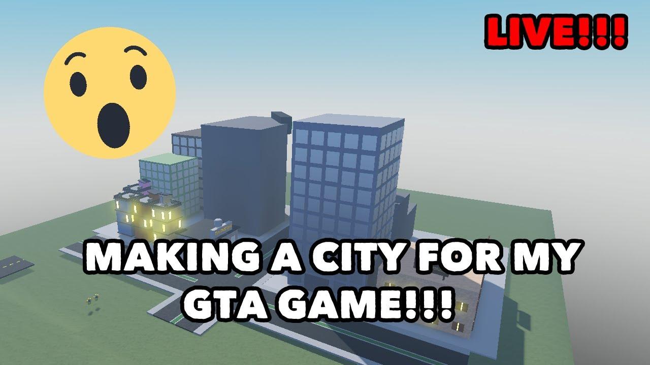 🔴 Making a City for my GTA Game LIVE 🔴 thumbnail