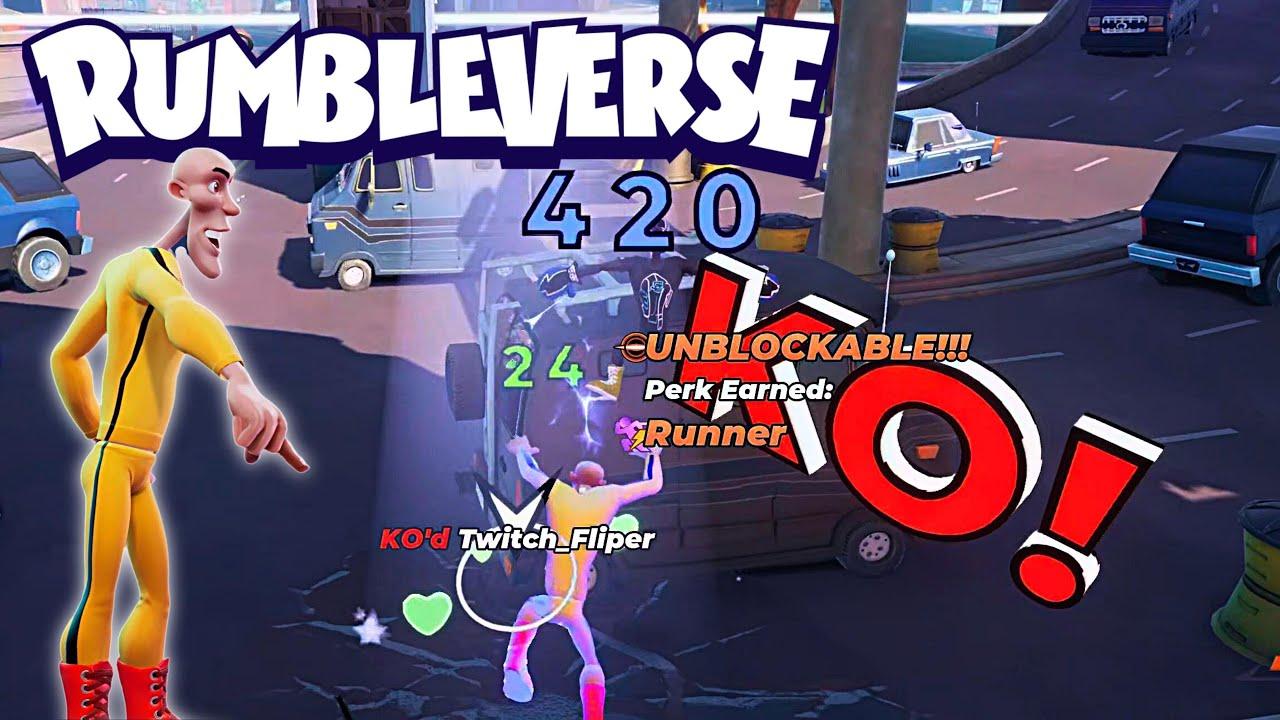 You Can Run But You Can't Hide - Champion League 20K DMG | RUMBLEVERSE Gameplay (PS5) thumbnail