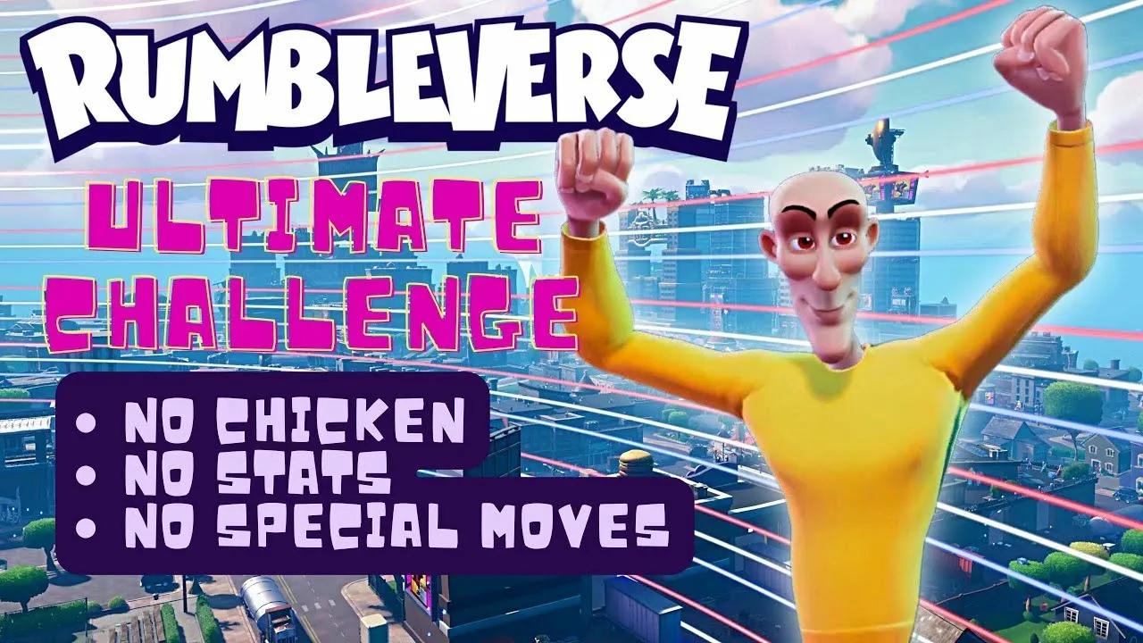 The Ultimate RUMBLEVERSE Challenge - (No Chicken/Stats/Special Moves) PS5 Gameplay thumbnail