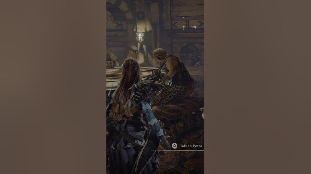 Random NPC mocks Aloy in Horizon Forbidden West PS5 #shorts thumbnail