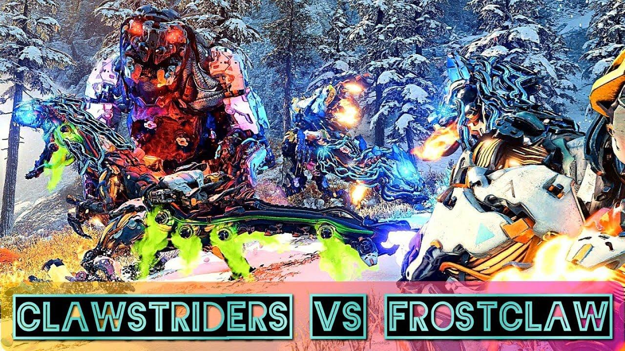 3 Clawstriders VS Apex Frostclaw & More on Ultra Hard | Horizon Forbidden West thumbnail