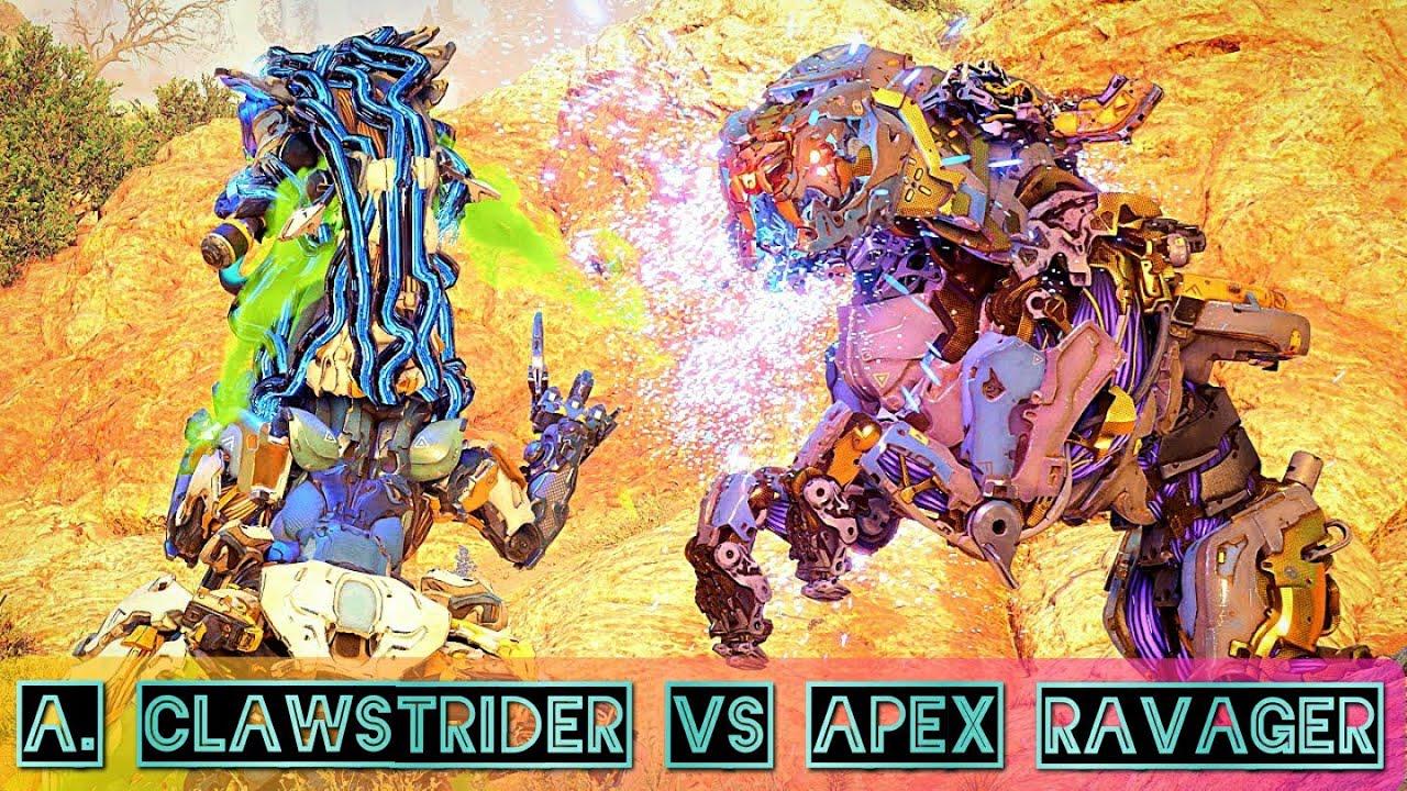 Horizon Forbidden West | Apex Ravager VS Acid Clawstrider - Machine Master Gameplay thumbnail