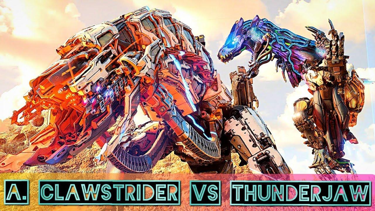 Horizon Forbidden West | Acid Clawstrider VS Thunderjaw - Machine Master Gameplay thumbnail