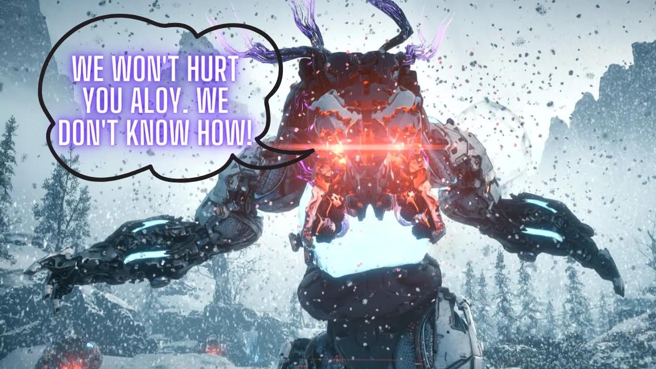 Horizon Zero Dawn - Cheesing the frostclaw fight - [no damage] ULTRA HARD thumbnail