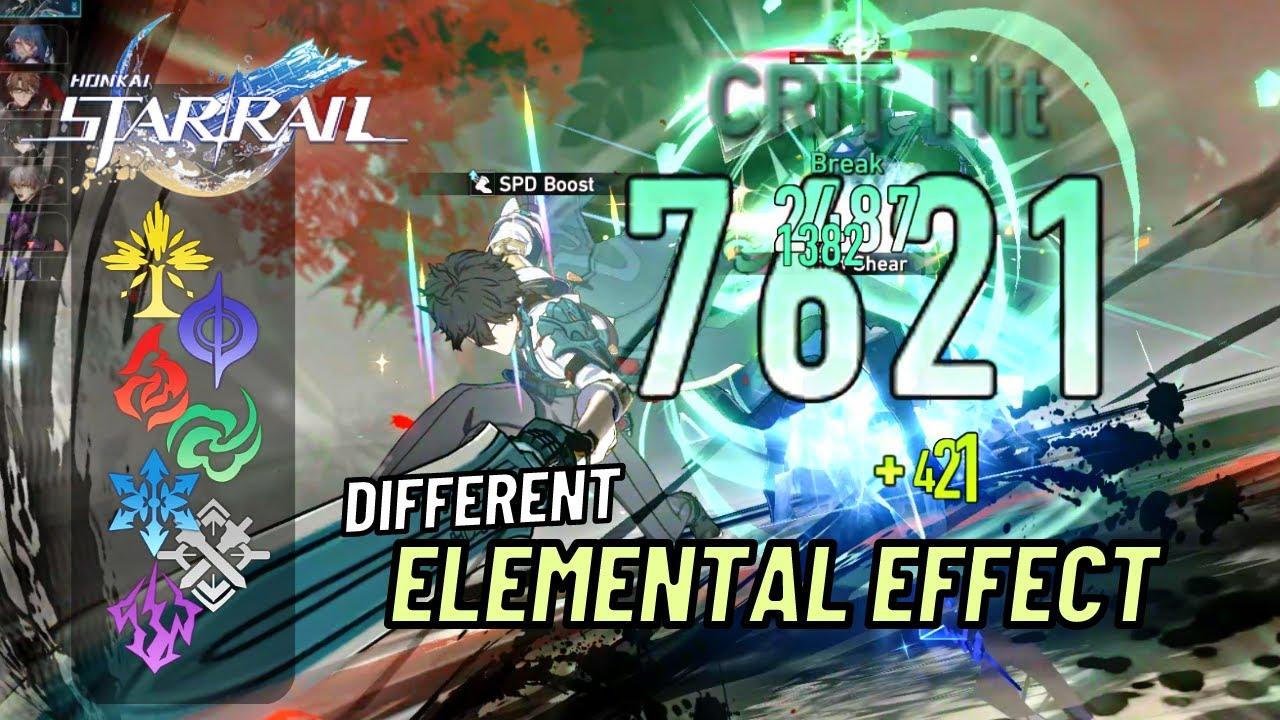 Every HSR Element has a UNIQUE EFFECT [Honkai Star Rail] thumbnail