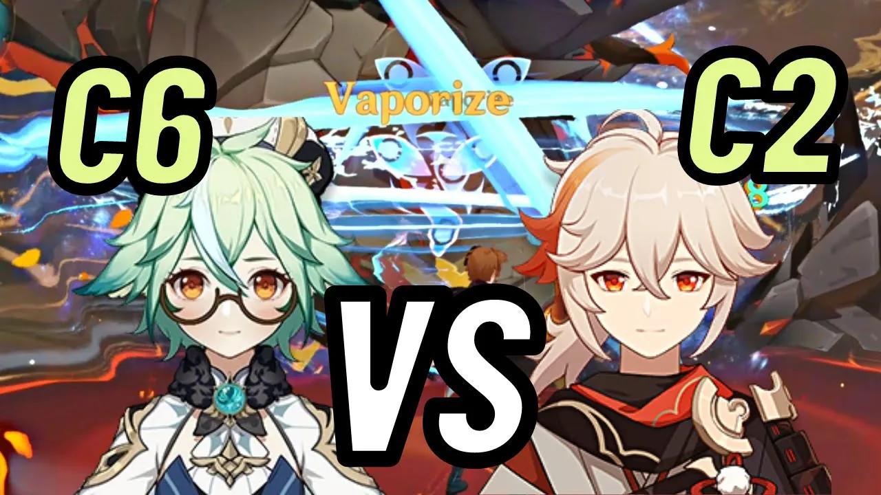 C6 Sucrose VS C2 Kazuha: Simple but complicated. thumbnail