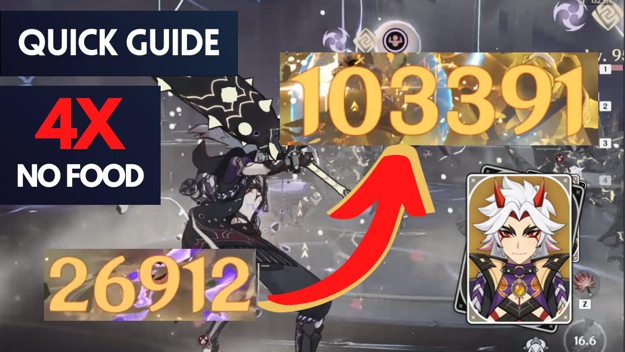 How to 4X your C0 Oni Itto damage, LITERALLY. thumbnail