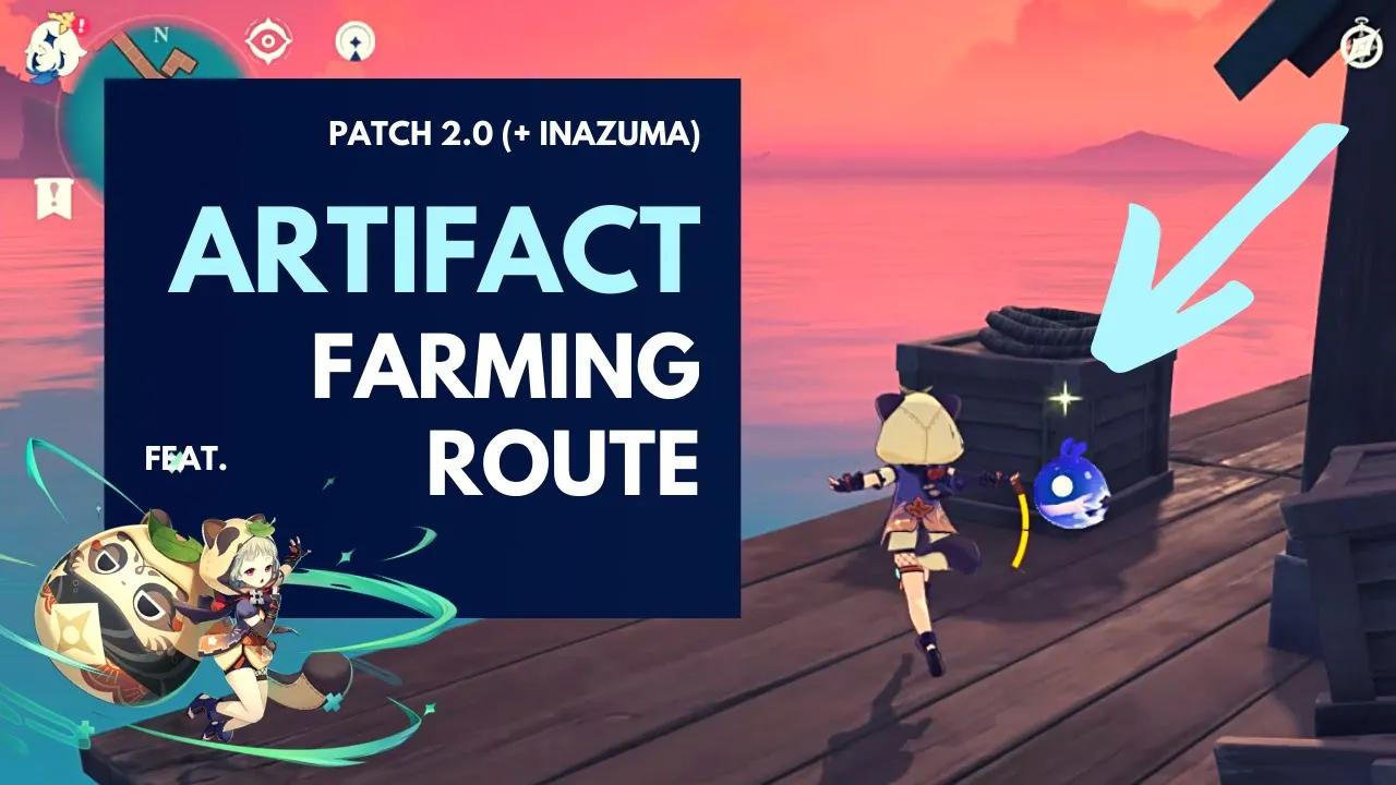 Genshin Impact 100++ Artifact Farming Route (patch 1.0 - 2.0) thumbnail