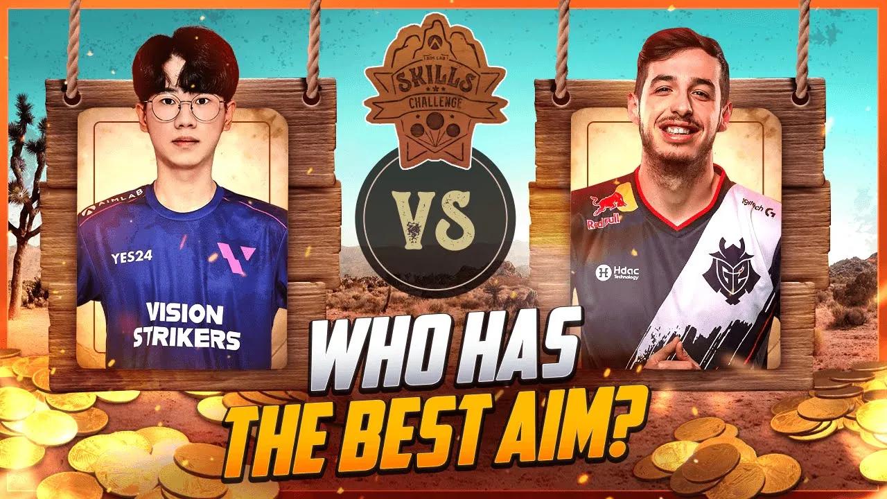 DRX Lakia V. G2 kennyS - Who has the best aim?! | $50,000 Aim Lab 1v1s thumbnail