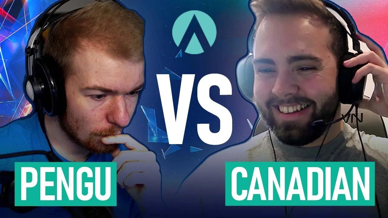 PENGU VS. CANADIAN, WHO HAS BETTER AIM?! thumbnail