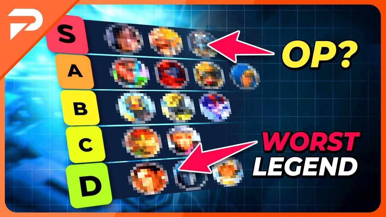 BEST LEGENDS TIER LIST (Mid Season 16 - Apex Legends) thumbnail