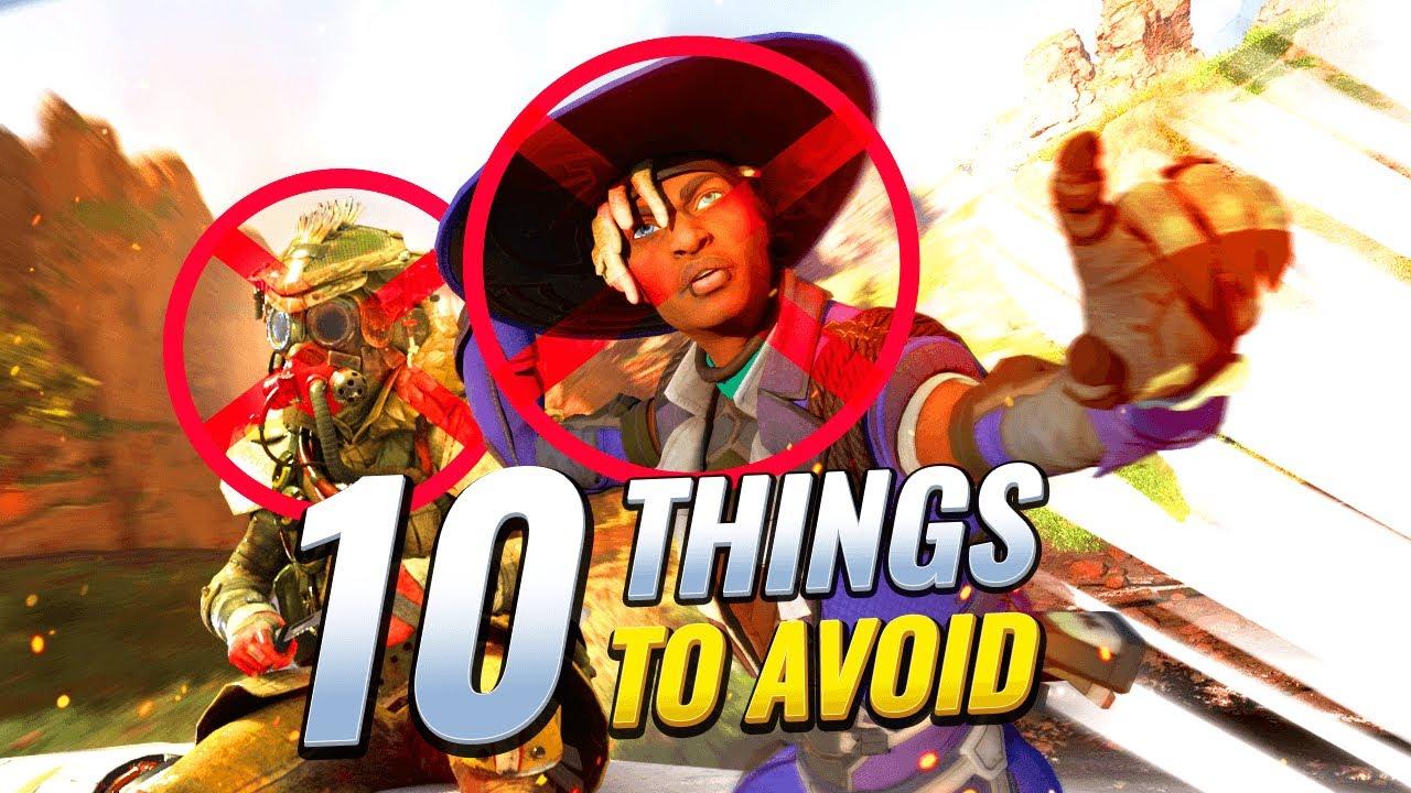 10 Common MISTAKES You MUST AVOID in Apex Legends! thumbnail