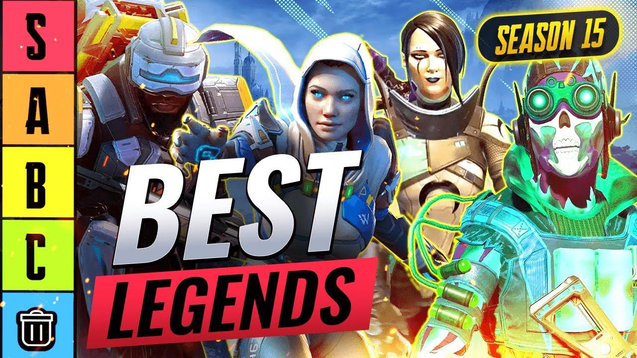 BEST LEGENDS TIER LIST (Season 15 - Apex Legends) thumbnail