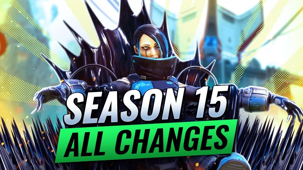 ALL NEW SEASON 15 CHANGES IN APEX LEGENDS! thumbnail