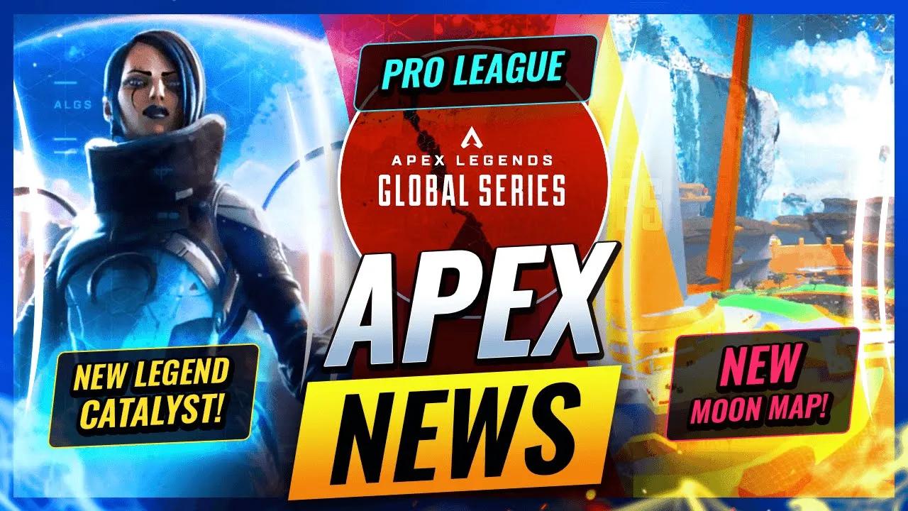 NEW LEGEND CATALYST + NEW MOON MAP + NEW CHANGES & ALGS - APEX NEWS #1 (Apex Legends) thumbnail