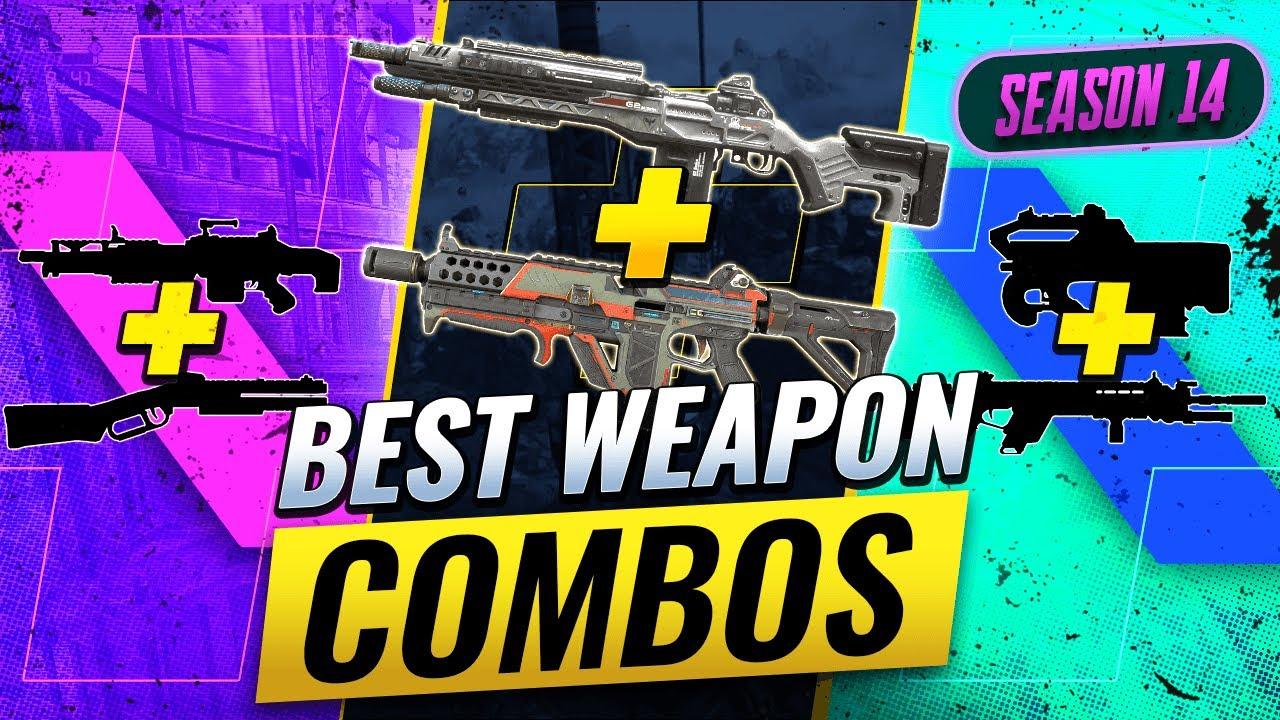 BEST WEAPON COMBOS in Apex Legends (Season 14 Split 2) thumbnail