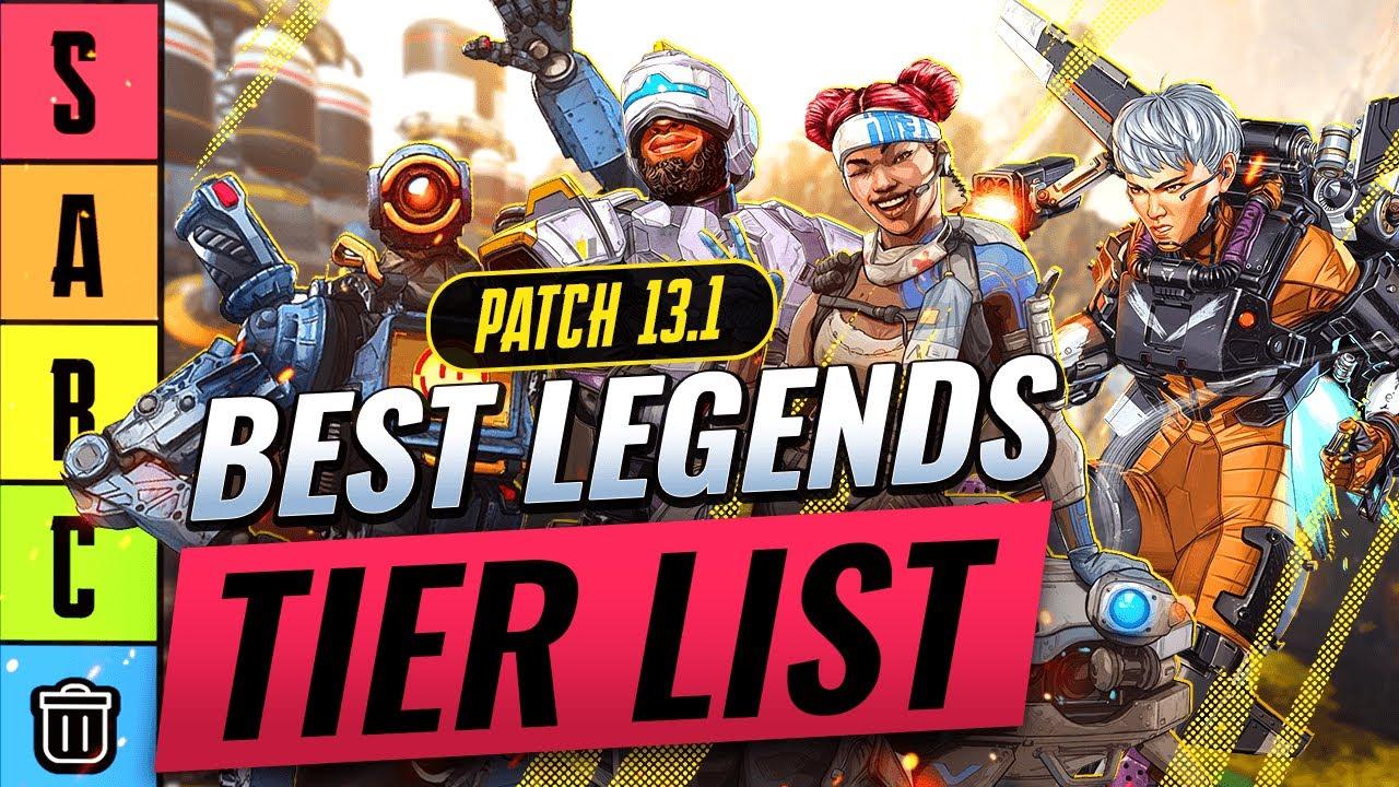 BEST LEGENDS IN SEASON 13.1 TIER LIST - Apex Legends thumbnail