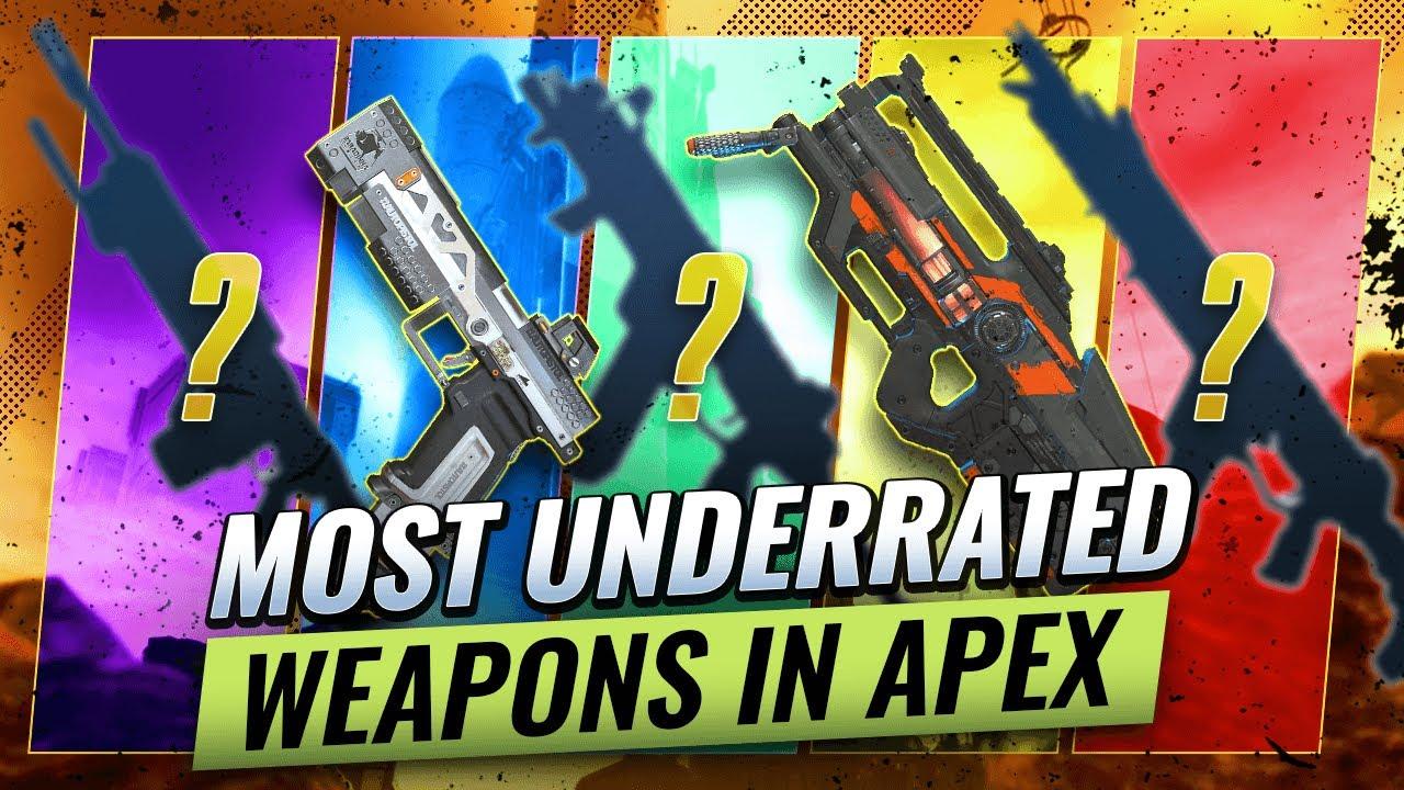 7 MOST UNDERRATED Weapons in Apex Legends thumbnail