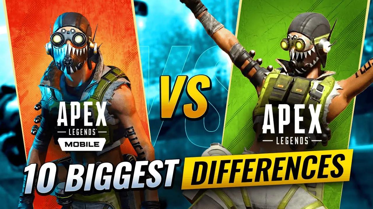 10 BIGGEST Differences Between Apex Mobile & Apex Legends thumbnail