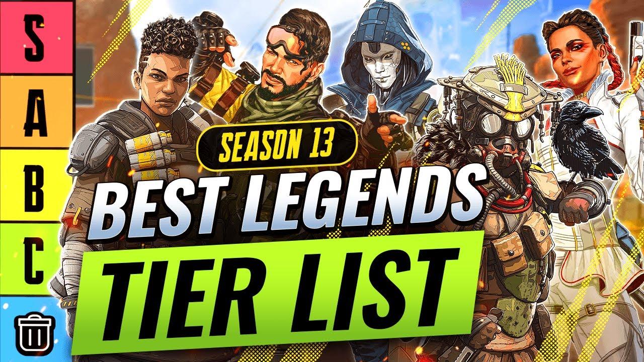 BEST LEGENDS IN SEASON 13 TIER LIST - Apex Legends thumbnail