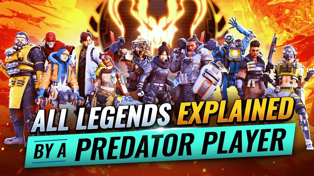 ALL Legends EXPLAINED by a PREDATOR PLAYER (Basic Guide for Every Legend in Apex Legends) thumbnail