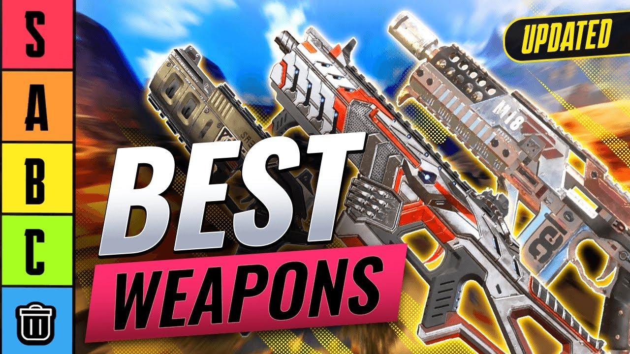 BEST WEAPONS TIER LIST for Apex Legends - Season 12 Split 2 thumbnail