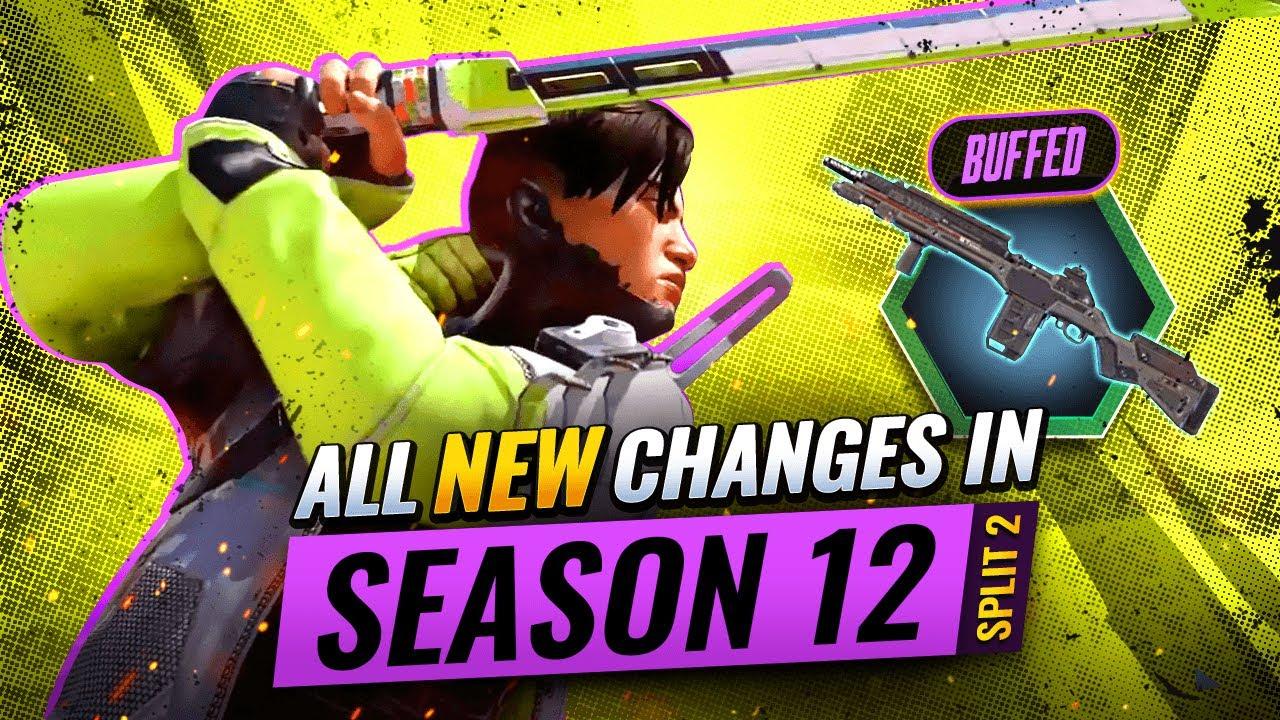 All NEW CHANGES in Season 12 Split 2 - Apex Legends thumbnail