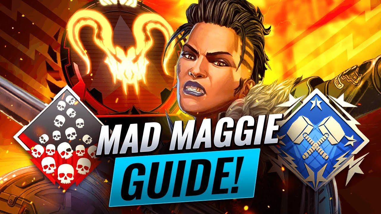 THE ULTIMATE MAD MAGGIE GUIDE! (Apex Legends Tips & Tricks for Mad Maggie in Season 12) thumbnail