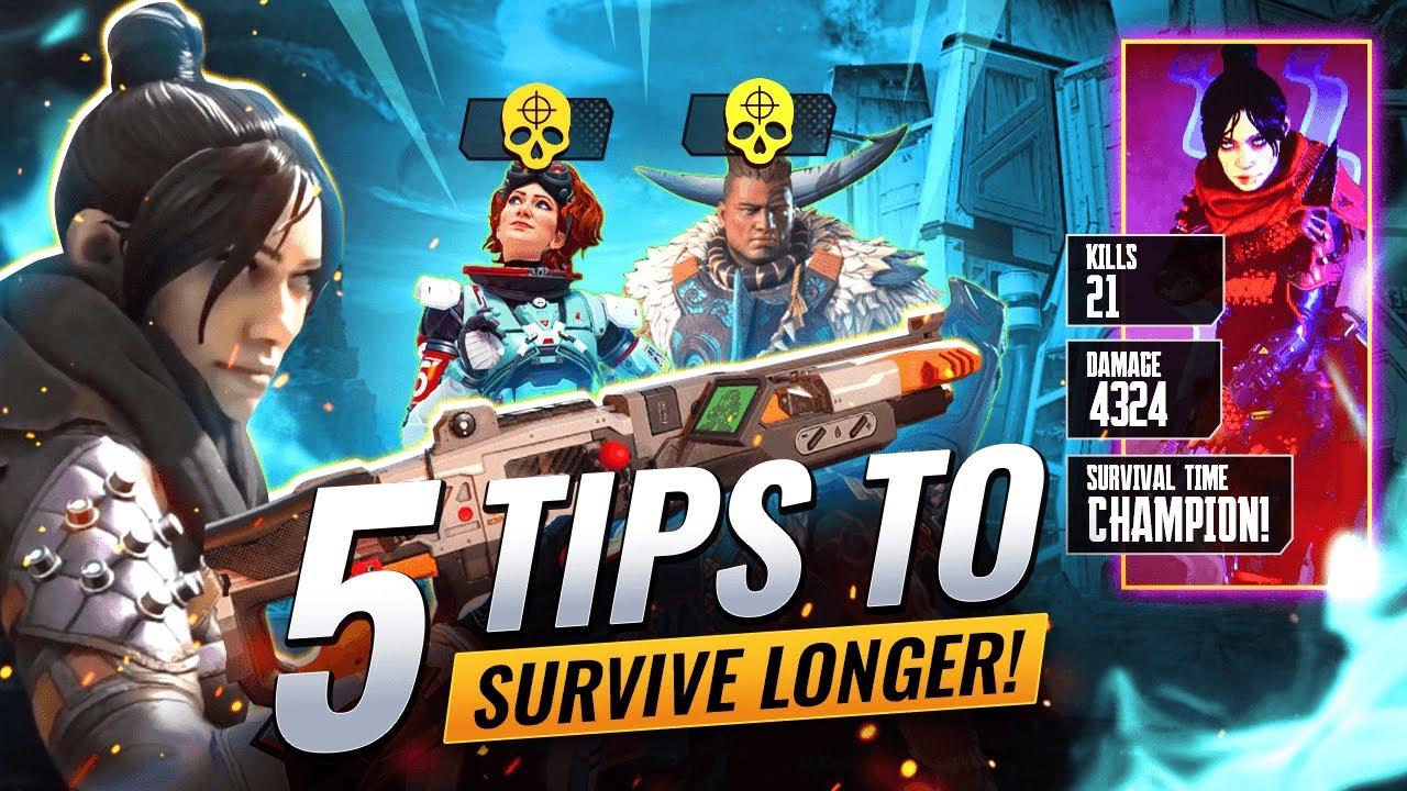 5 MORE TIPS TO STOP DYING IN APEX! (Apex Legends Tips and Tricks to Live Longer & Win More Games) thumbnail