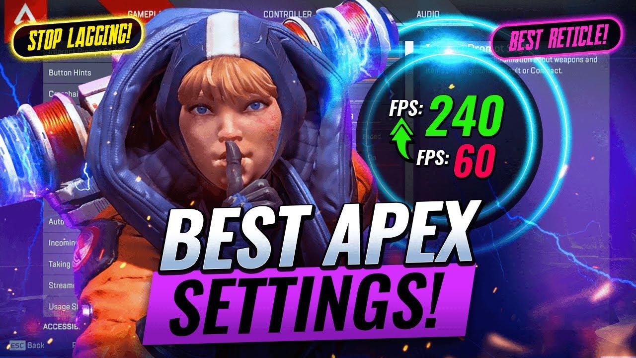 BEST APEX LEGENDS SETTINGS! SEASON 11 (Apex Legends FPS BOOST & Visibility Settings You MUST Change) thumbnail