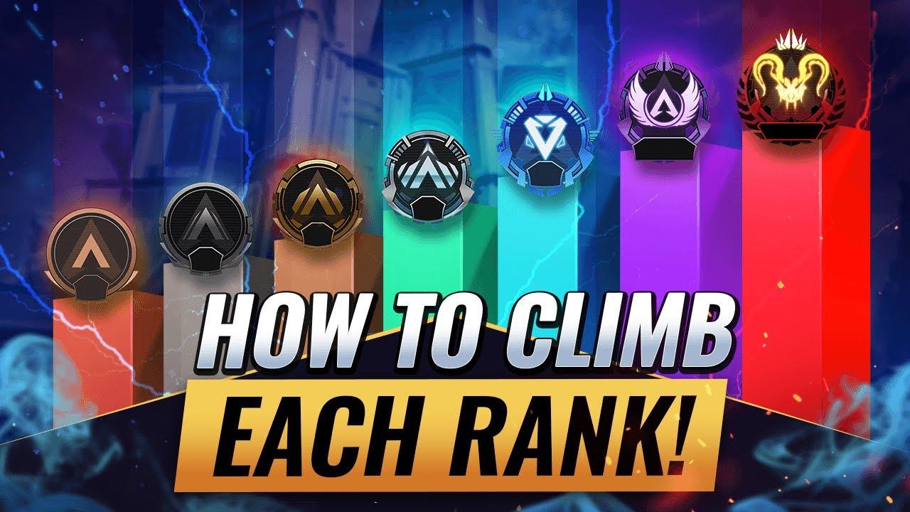 HOW TO CLIMB EACH RANK & ESCAPE YOUR ELO! (Apex Legends Tips & Tricks to Climb Every Rank!) thumbnail