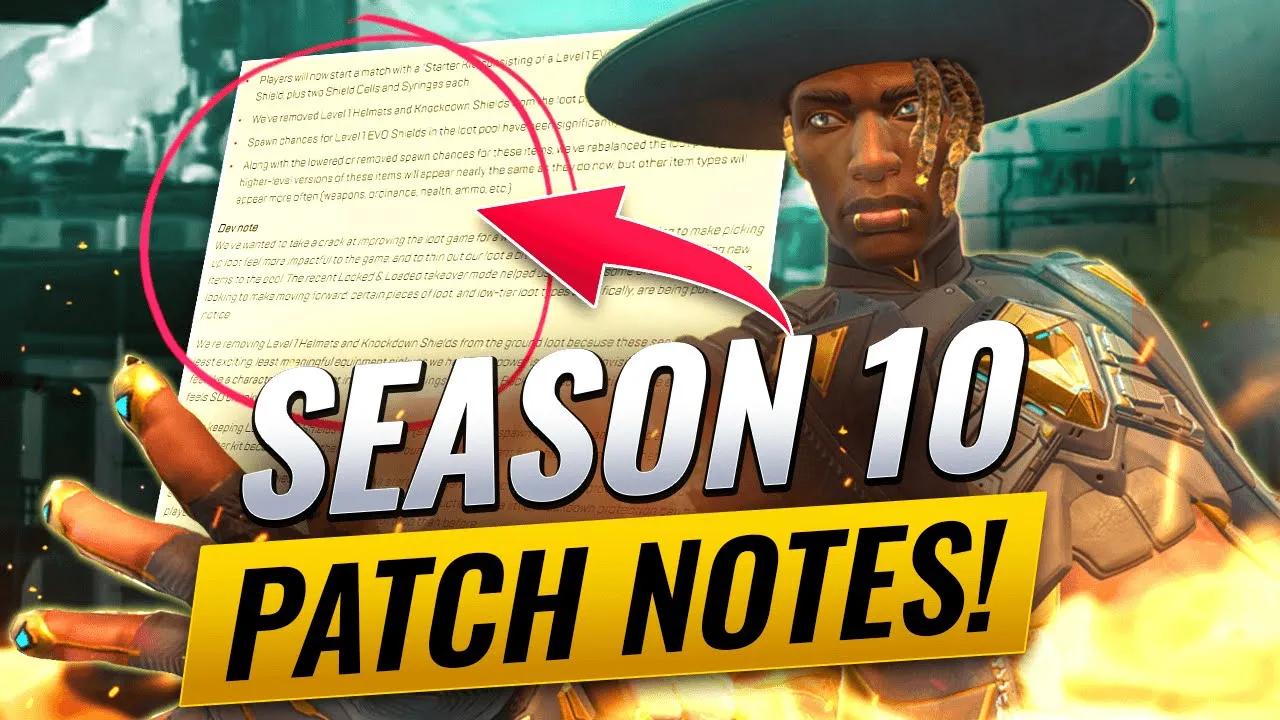 SEASON 10 SNEAK PEEK!! (Apex Legends Emergence Patch Notes + Changes) EXCITING UPDATES! thumbnail