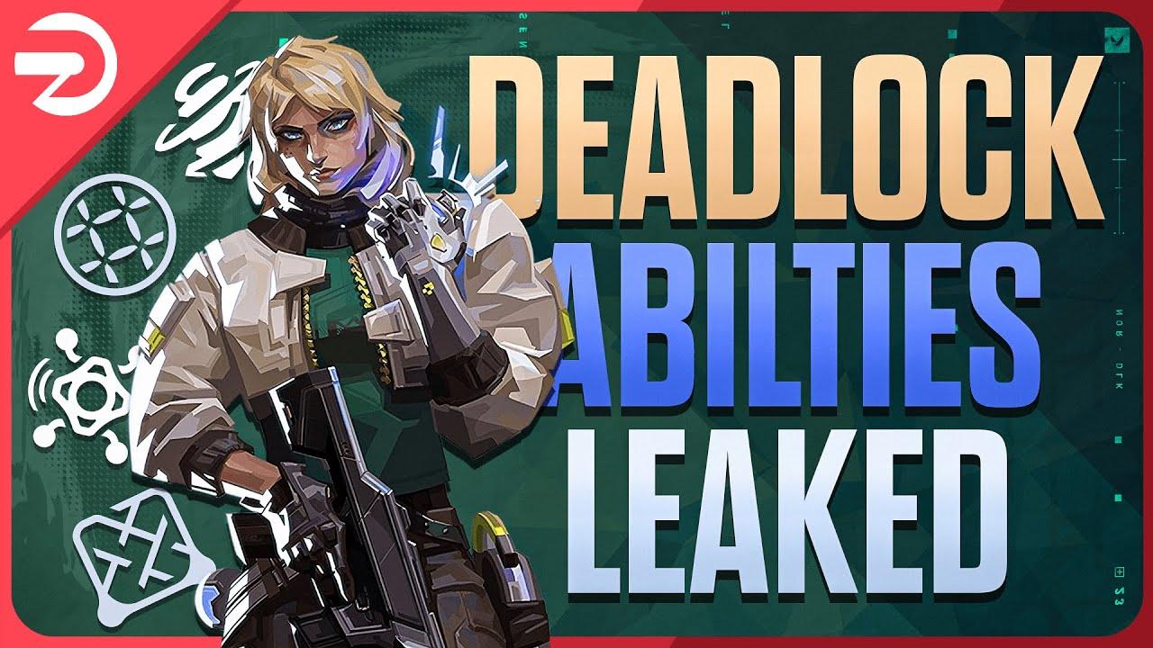 NEW AGENT DEADLOCK ABILITIES REVEALED! - VALORANT thumbnail