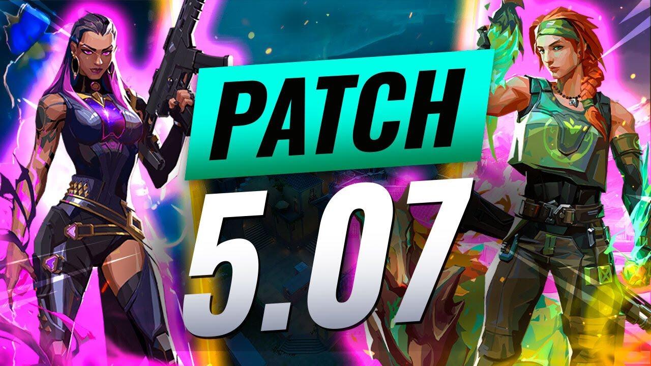 NEW UPDATE: REYNA BUFFS + YORU/KAYO/SKYE FLASH CHANGES + MAP CHANGES & More! - Valorant Patch 5.07 thumbnail