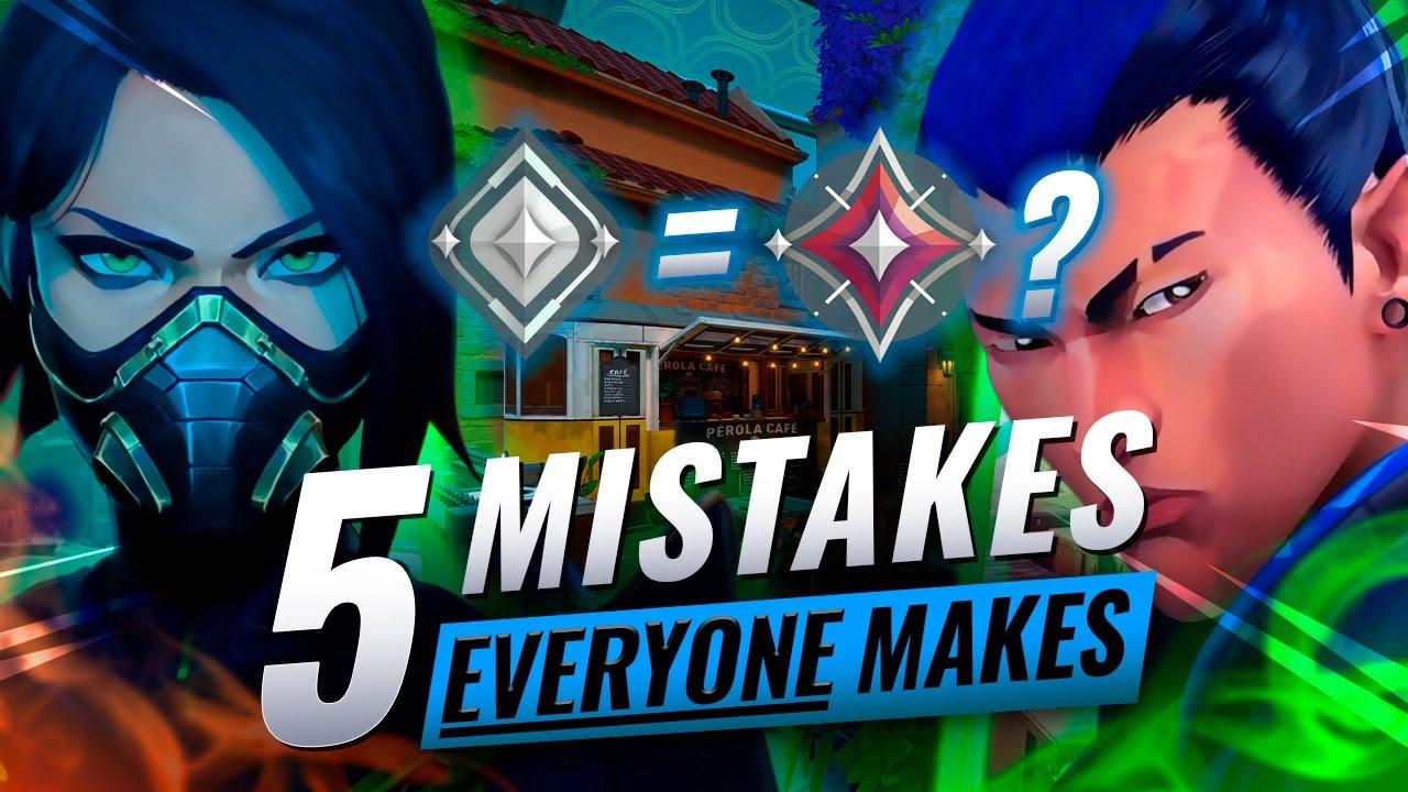 5 MISTAKES Players Make At EVERY RANK! - Valorant thumbnail