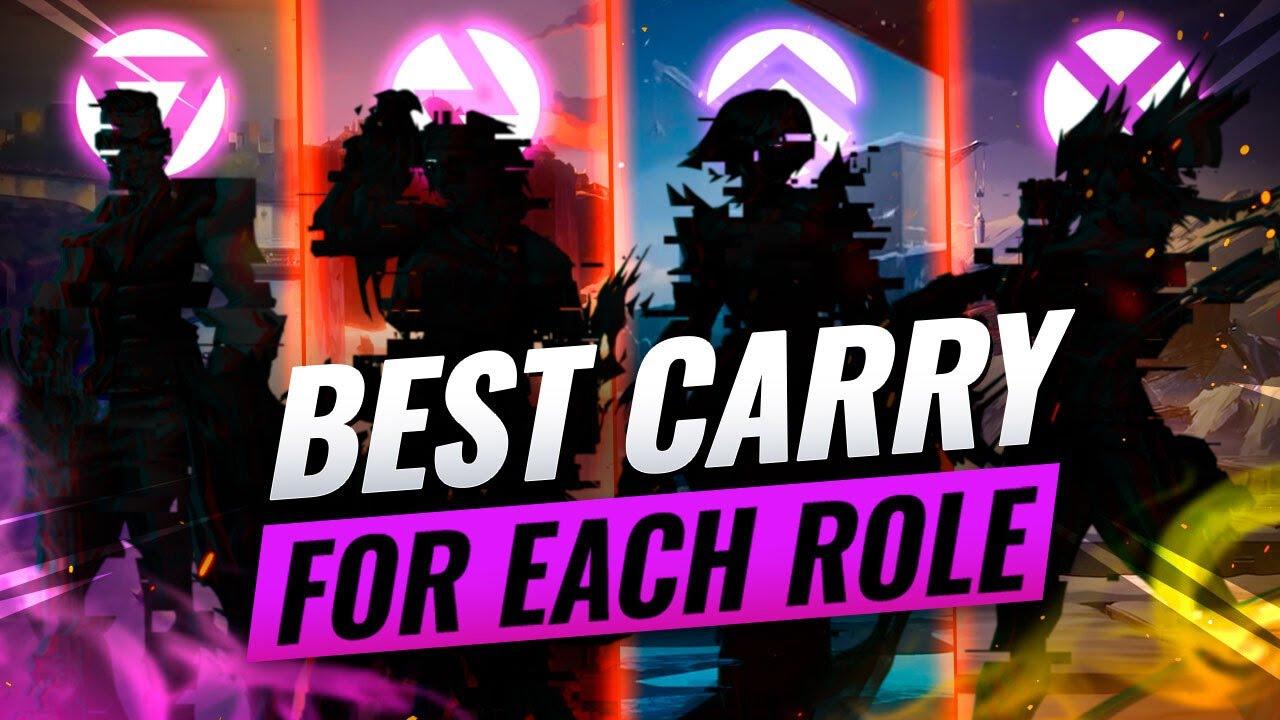 BEST Agents To HARD CARRY In Each Agent Role! - Valorant thumbnail