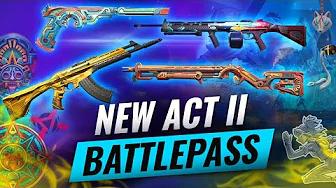 NEW ACT 2 BATTLE PASS IS CRACKED! - Valorant Skin Breakdown thumbnail