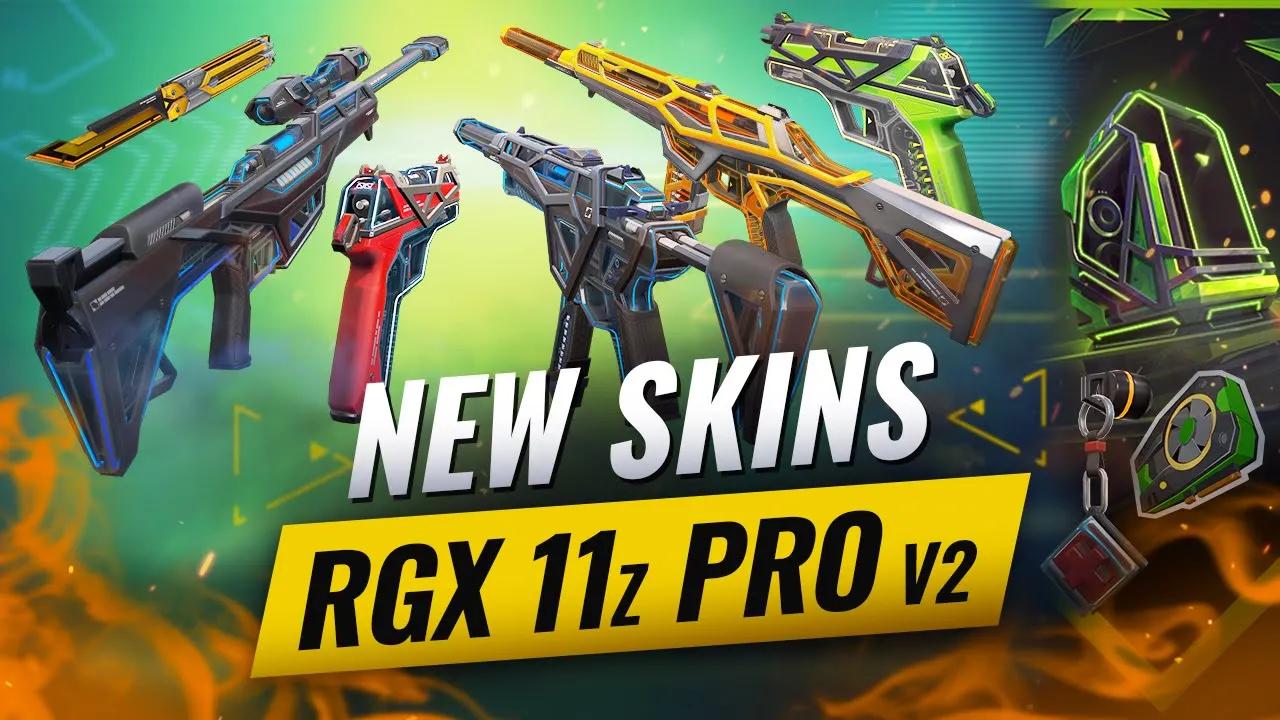 NEW "RGX 11z Pro" SKINS ARE FINALLY HERE! - Valorant Skin Bundle Preview thumbnail