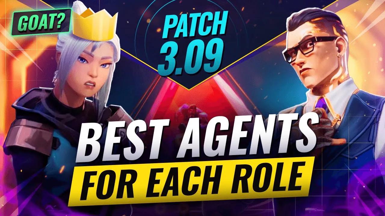 Ranking The BEST AGENTS In EACH ROLE! - Valorant Patch 3.09 Tier List thumbnail