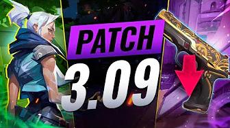 NEW UPDATE: Classic NERFS + MAP CHANGES & More! - Valorant Patch 3.09 thumbnail