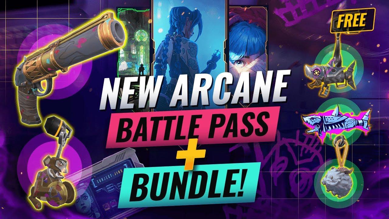 NEW Arcane Bundle + FREE Battle Pass + RiotX EVENT INCOMING! - Valorant Act 3 Preview thumbnail