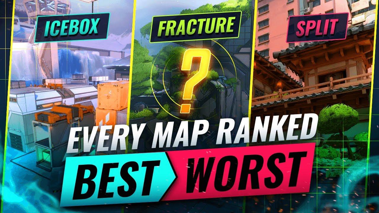 Ranking EVERY MAP From WORST TO BEST - Valorant thumbnail