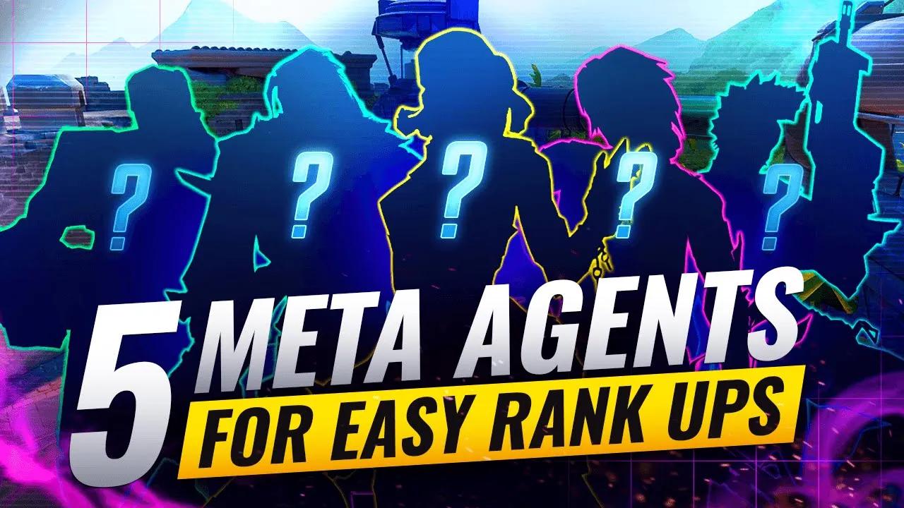 5 META Agents EVERYONE Should PLAY! - Valorant thumbnail