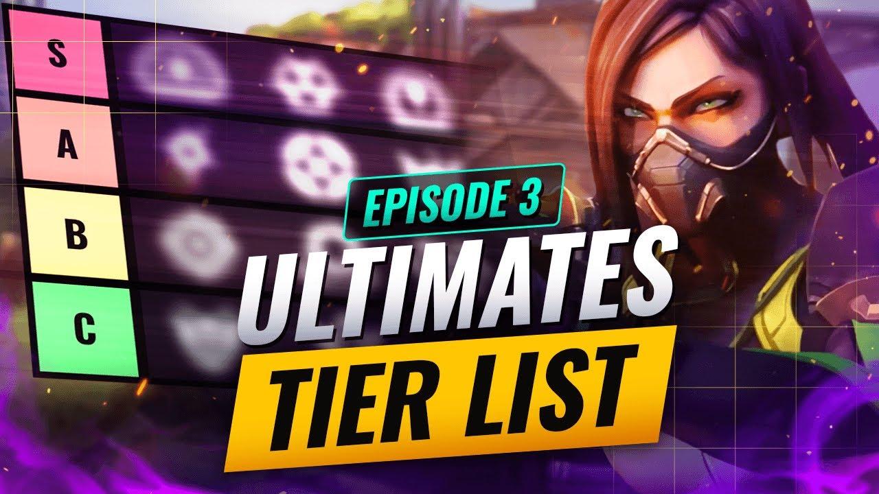 Ranking The BEST ULTIMATES In Valorant! thumbnail