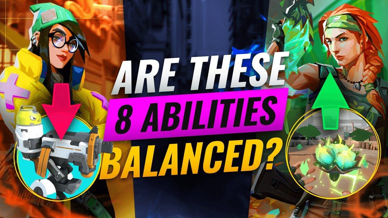 8 Agent Abilities That Need BUFFS/NERFS! - Valorant thumbnail