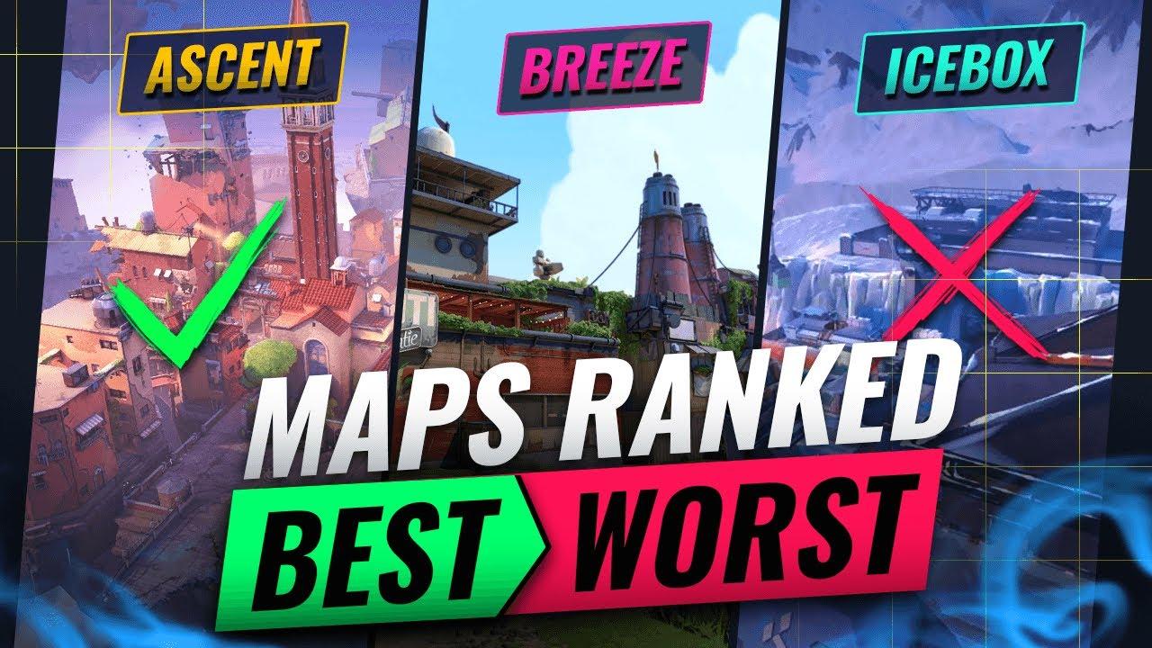 Ranking EVERY MAP From BEST To WORST - Valorant Map Tier List thumbnail