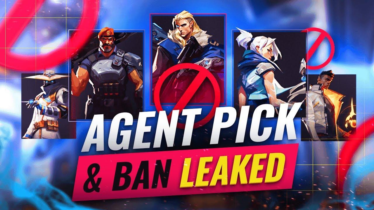 MASSIVE LEAKS: AGENT PICK & BAN LEAKED - Valorant thumbnail