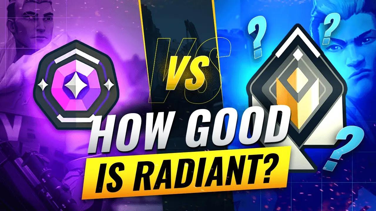 HOW GOOD IS RADIANT? | Diamond vs Radiant Analysis - Valorant thumbnail