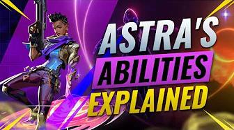 NEW AGENT ASTRA: ALL ABILITIES REVEALED & EXPLAINED - Valorant thumbnail