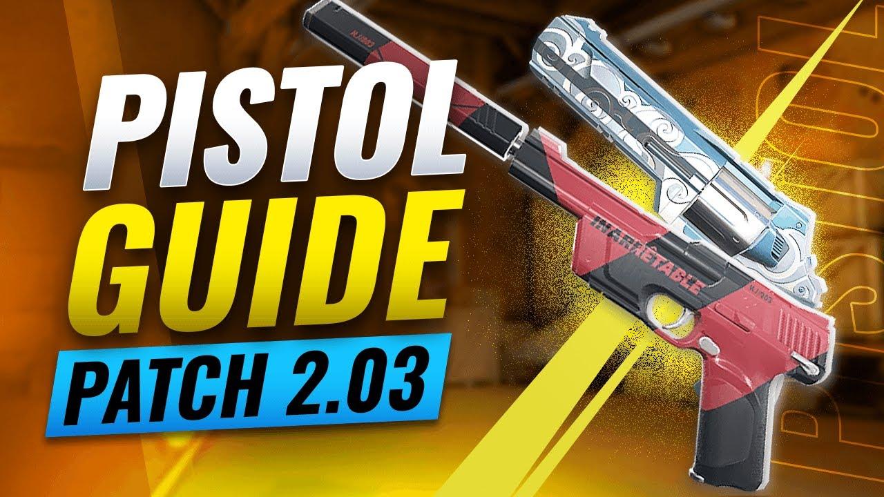 BEST VALORANT PISTOLS: Patch 2.03 PISTOL Round Guide thumbnail